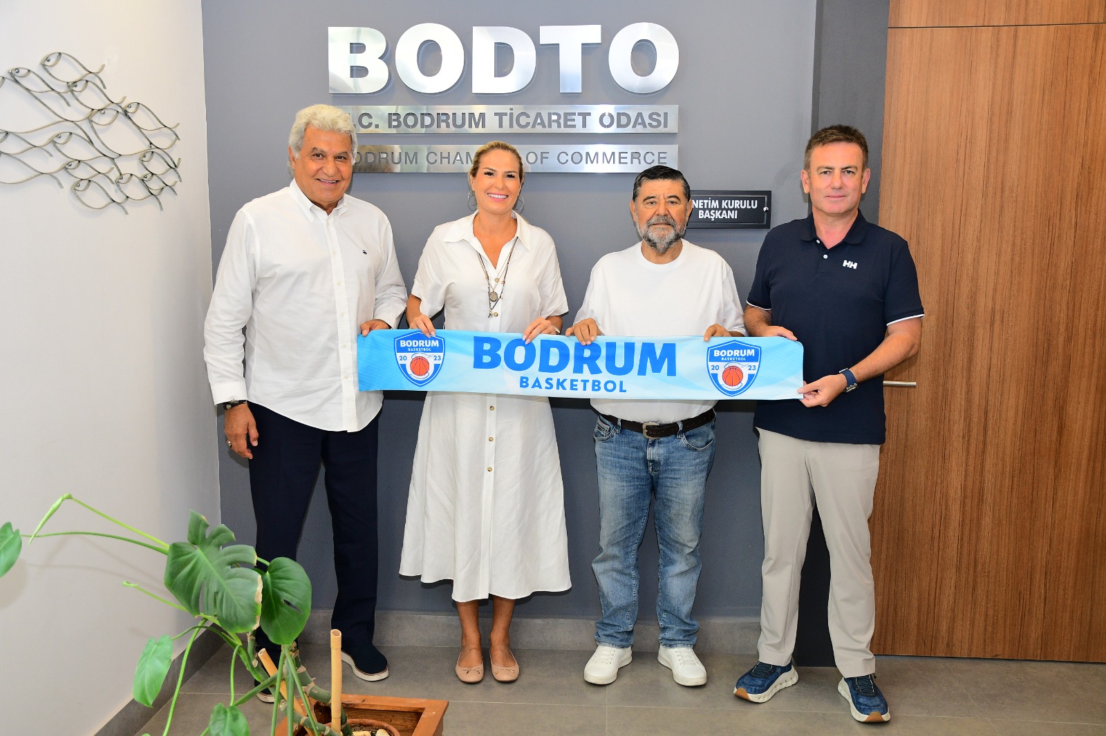 BODRUM BASKETBOL SPOR KULÜBÜ’NDEN BODTO’YA ZİYARET