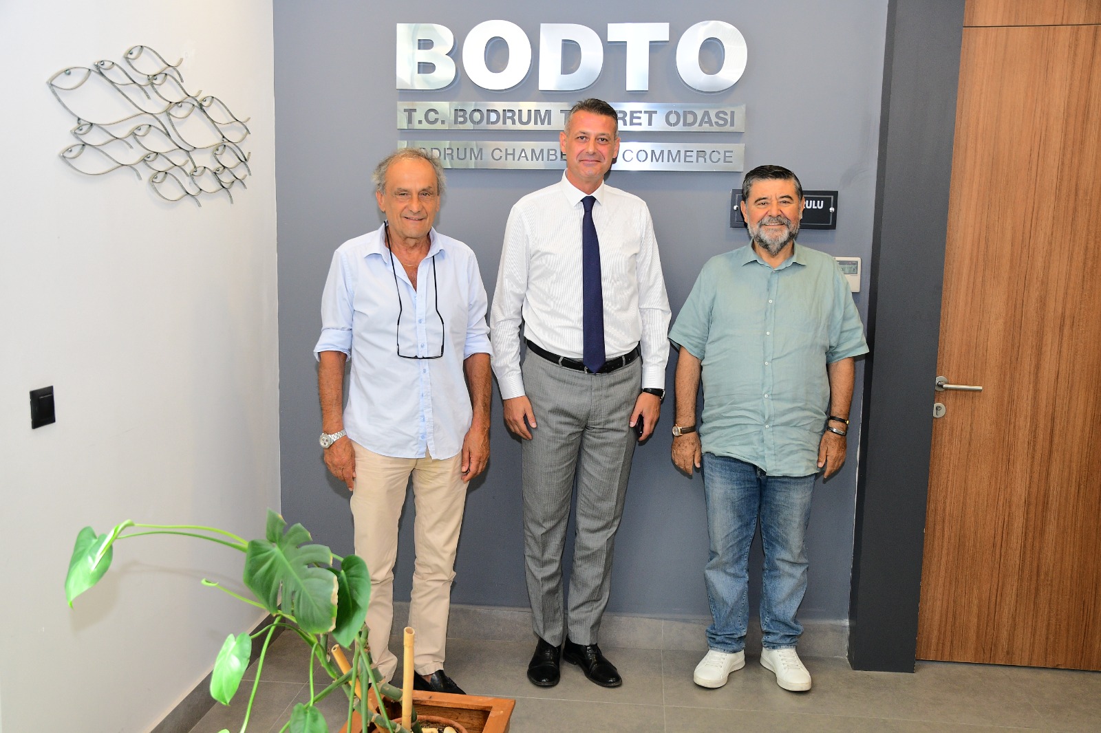 İLÇE MİLLİ EĞİTİM MÜDÜRÜNDEN BODTO’YA ZİYARET