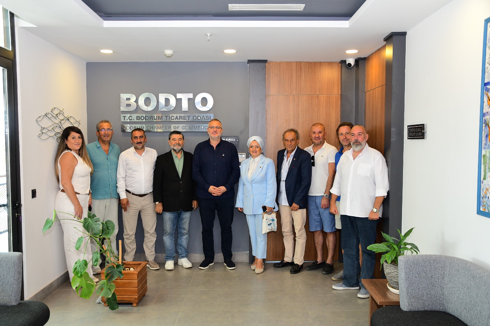 MHP’DEN BODTO’YA ZİYARET