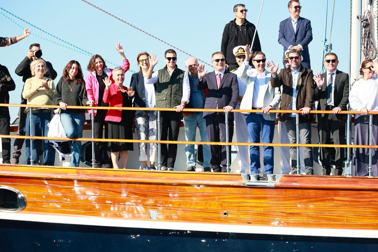 BAŞKAN AĞAN THE BODRUM CUP’IN ÇELENK BIRAKMA TÖRENİNE KATILDI